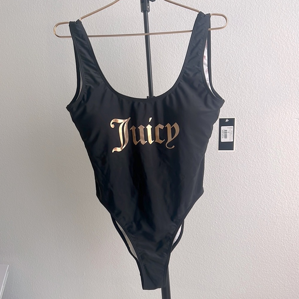 New Juicy Couture One-Piece Swimsuit Sz: M